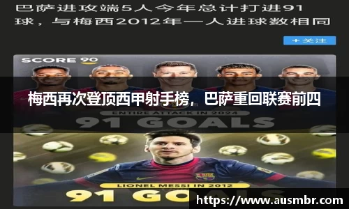 梅西再次登顶西甲射手榜，巴萨重回联赛前四